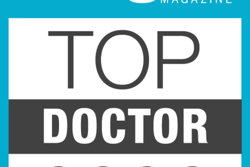 Arlington Magazine Top Doctor 2026 badge.